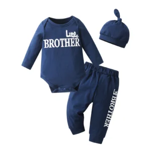 Newborn Baby Boy 3Pcs Outfit Set